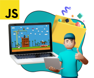 Программирование на JavaScript. Учимся создавать игры! - Школа программирования для детей, компьютерные курсы для школьников, начинающих и подростков - KIBERone г. Лангепас