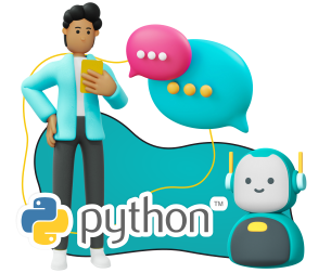 Умный чат-бот на Python - Школа программирования для детей, компьютерные курсы для школьников, начинающих и подростков - KIBERone г. Лангепас